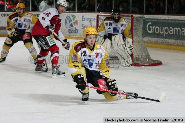 Photo hockey match Briançon  - Strasbourg  le 28/11/2009
