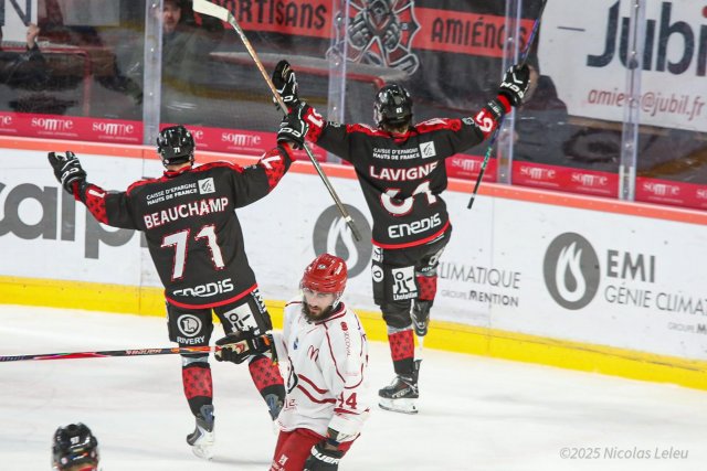 Photo hockey match Amiens  - Briançon  le 09/01/2026