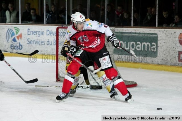 Photo hockey match Briançon  - Strasbourg  le 28/11/2009