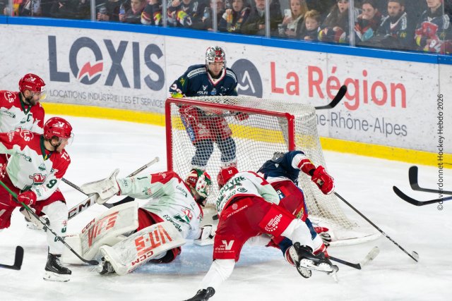 Photo hockey match Grenoble  - Cergy-Pontoise le 11/01/2026