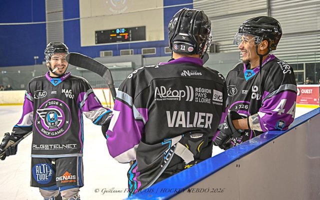 Photo hockey match Nantes - Mont-Blanc le 10/01/2026