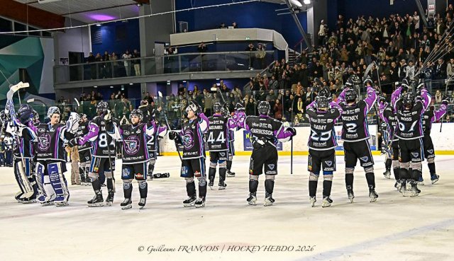 Photo hockey match Nantes - Mont-Blanc le 10/01/2026