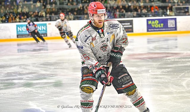 Photo hockey match Nantes - Mont-Blanc le 10/01/2026