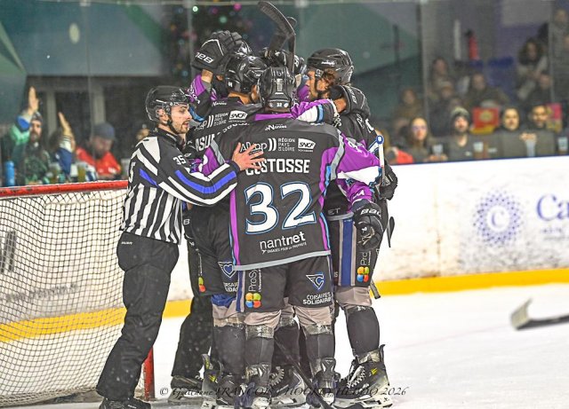 Photo hockey match Nantes - Mont-Blanc le 10/01/2026