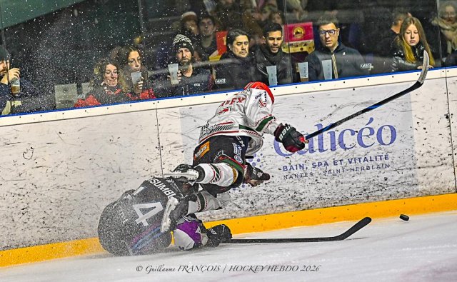 Photo hockey match Nantes - Mont-Blanc le 10/01/2026