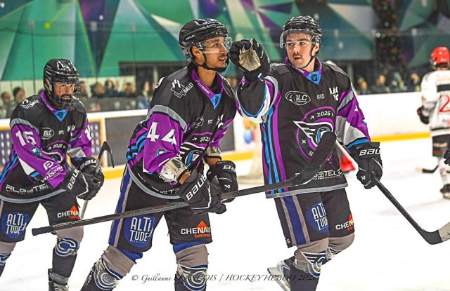 Photo hockey match Nantes - Mont-Blanc le 10/01/2026