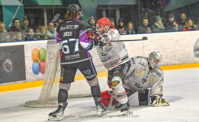 Photo hockey match Nantes - Mont-Blanc le 10/01/2026