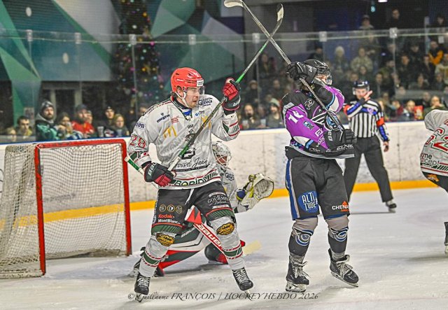 Photo hockey match Nantes - Mont-Blanc le 10/01/2026