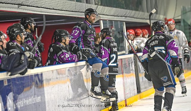 Photo hockey match Nantes - Mont-Blanc le 10/01/2026