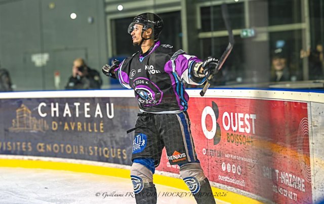 Photo hockey match Nantes - Mont-Blanc le 10/01/2026