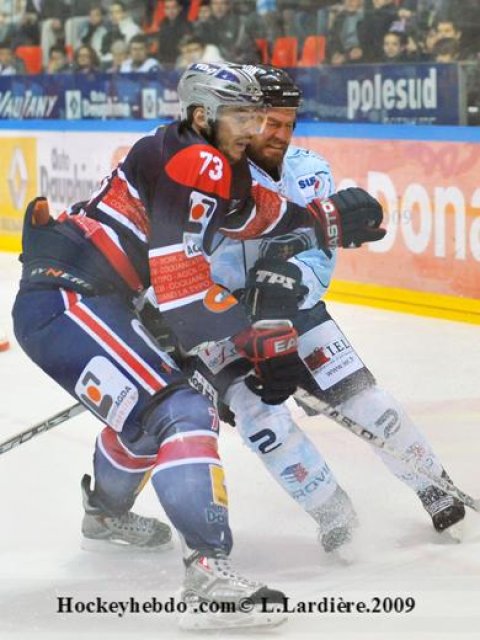 Photo hockey match Grenoble  - Angers  le 28/11/2009