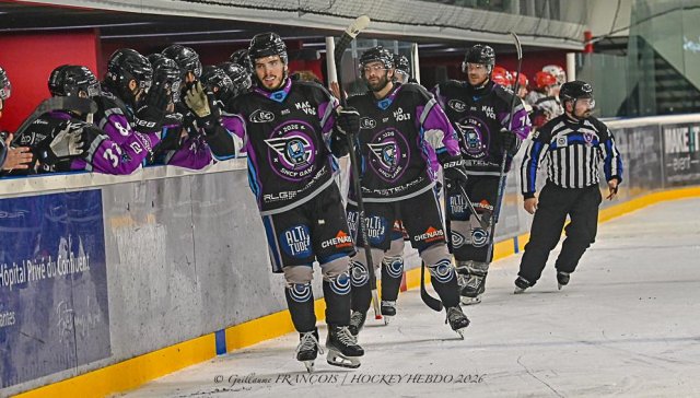 Photo hockey match Nantes - Mont-Blanc le 10/01/2026