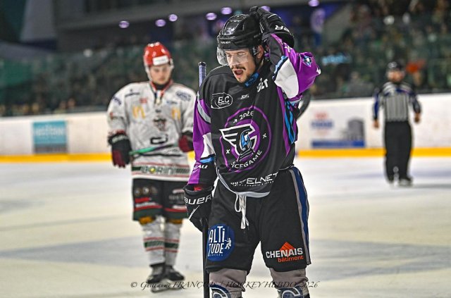 Photo hockey match Nantes - Mont-Blanc le 10/01/2026