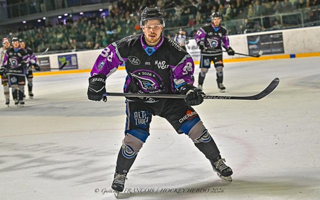 Photo hockey match Nantes - Mont-Blanc le 10/01/2026