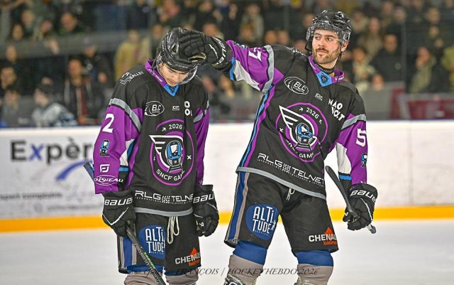 Photo hockey match Nantes - Mont-Blanc le 10/01/2026
