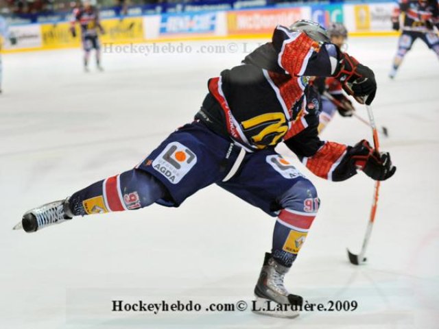 Photo hockey match Grenoble  - Angers  le 28/11/2009