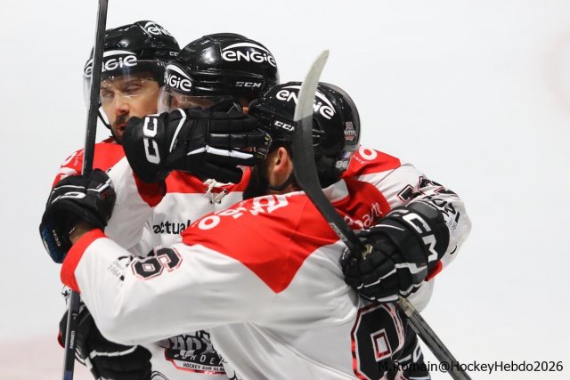 Photo hockey match Rouen - Bordeaux le 13/01/2026