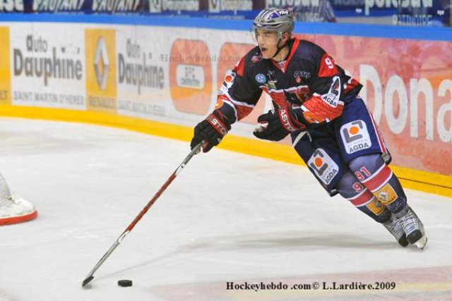 Photo hockey match Grenoble  - Angers  le 28/11/2009