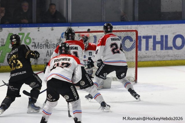 Photo hockey match Rouen - Bordeaux le 13/01/2026