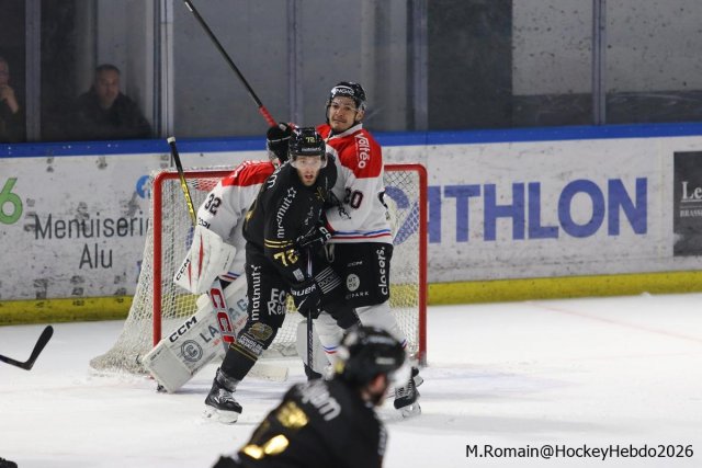 Photo hockey match Rouen - Bordeaux le 13/01/2026