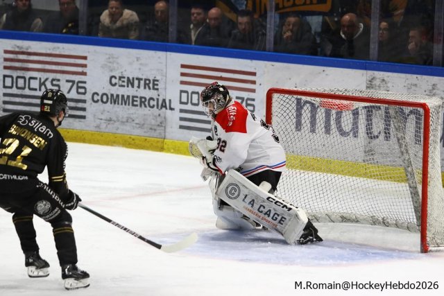 Photo hockey match Rouen - Bordeaux le 13/01/2026