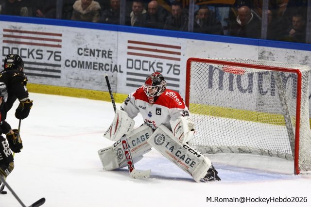Photo hockey match Rouen - Bordeaux le 13/01/2026