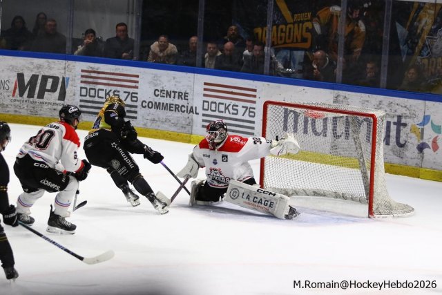 Photo hockey match Rouen - Bordeaux le 13/01/2026