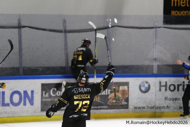 Photo hockey match Rouen - Bordeaux le 13/01/2026