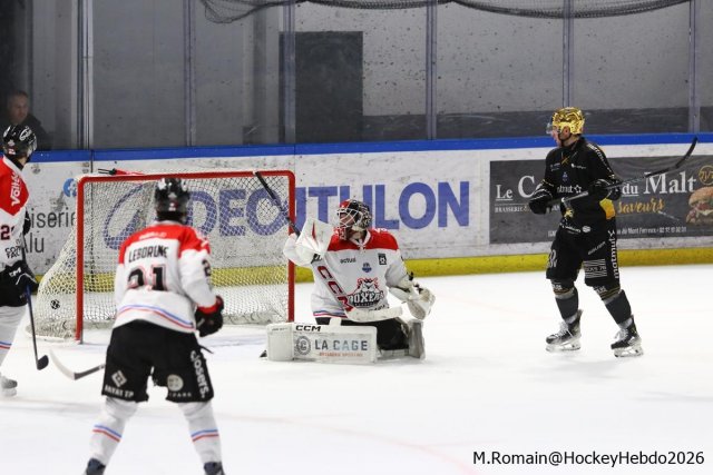 Photo hockey match Rouen - Bordeaux le 13/01/2026
