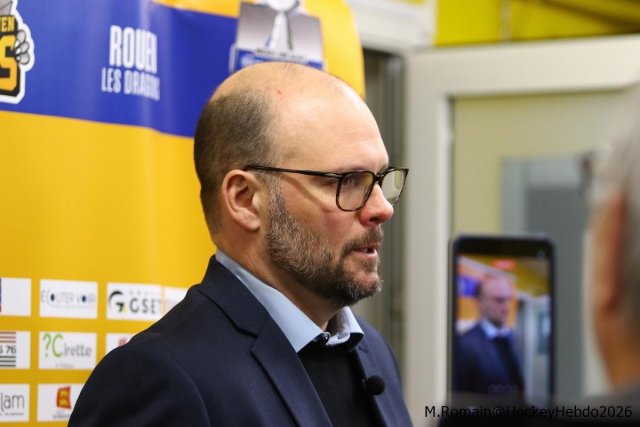 Photo hockey match Rouen - Bordeaux le 13/01/2026