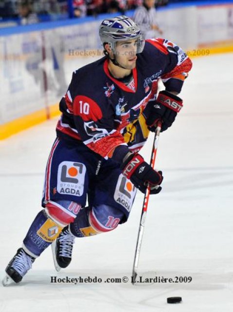 Photo hockey match Grenoble  - Angers  le 28/11/2009