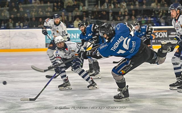 Photo hockey match Nantes - Dunkerque le 13/01/2026