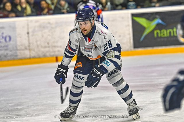 Photo hockey match Nantes - Dunkerque le 13/01/2026
