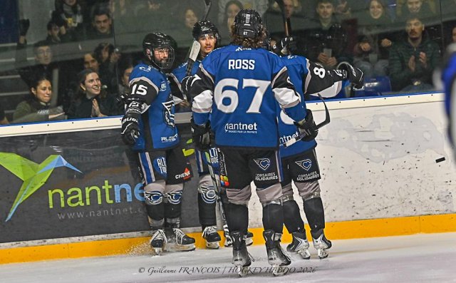 Photo hockey match Nantes - Dunkerque le 13/01/2026