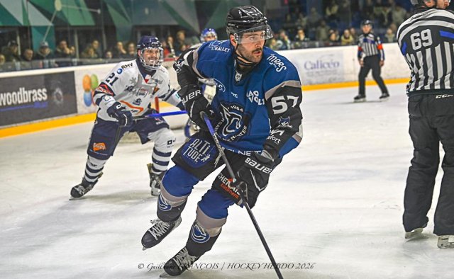 Photo hockey match Nantes - Dunkerque le 13/01/2026