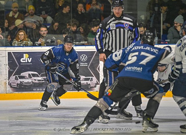 Photo hockey match Nantes - Dunkerque le 13/01/2026