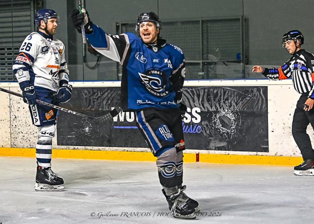 Photo hockey match Nantes - Dunkerque le 13/01/2026