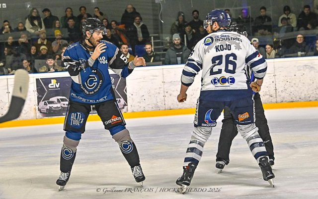 Photo hockey match Nantes - Dunkerque le 13/01/2026