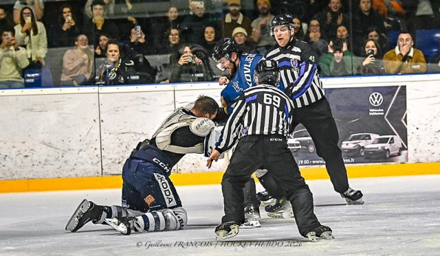Photo hockey match Nantes - Dunkerque le 13/01/2026