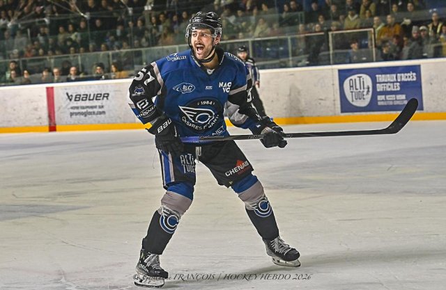 Photo hockey match Nantes - Dunkerque le 13/01/2026