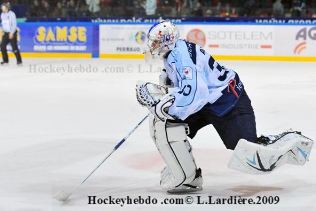 Photo hockey match Grenoble  - Angers  le 28/11/2009