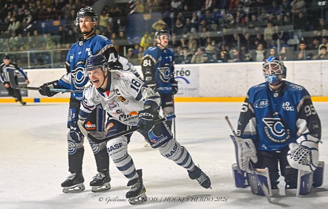 Photo hockey match Nantes - Dunkerque le 13/01/2026