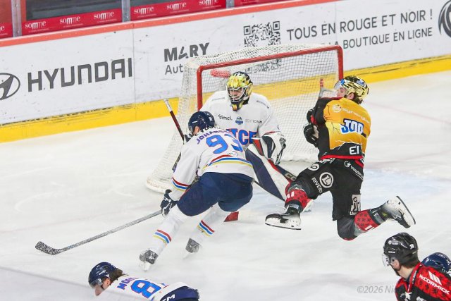 Photo hockey match Amiens  - Nice le 16/01/2026