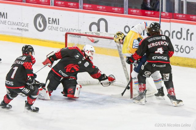 Photo hockey match Amiens  - Nice le 16/01/2026