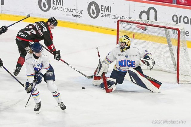 Photo hockey match Amiens  - Nice le 16/01/2026