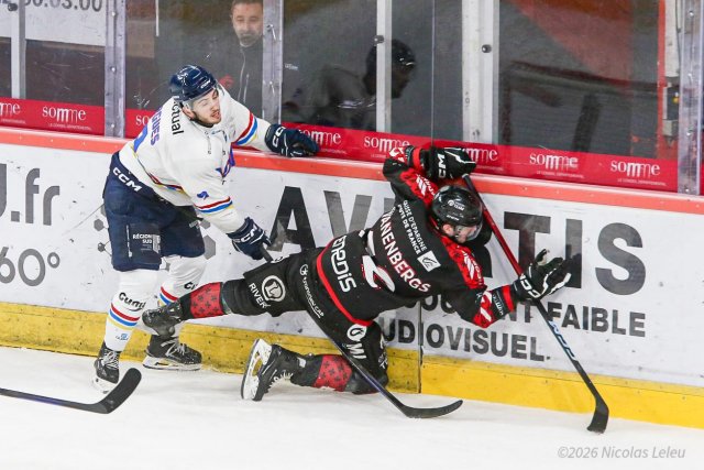 Photo hockey match Amiens  - Nice le 16/01/2026