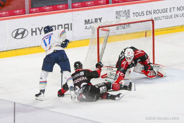 Photo hockey match Amiens  - Nice le 16/01/2026