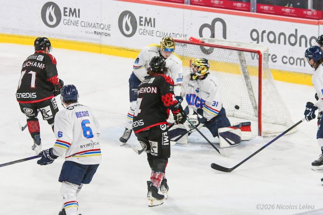 Photo hockey match Amiens  - Nice le 16/01/2026