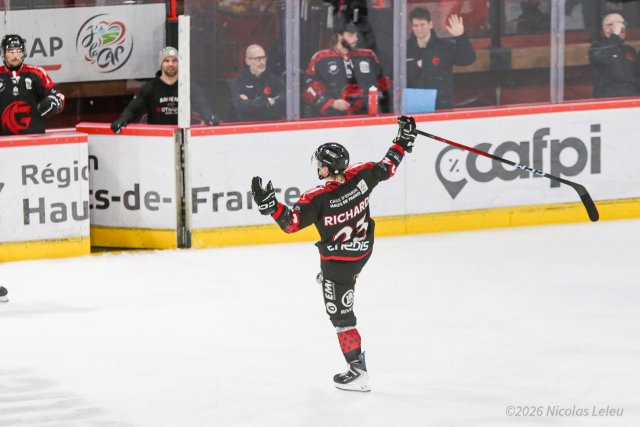 Photo hockey match Amiens  - Nice le 16/01/2026