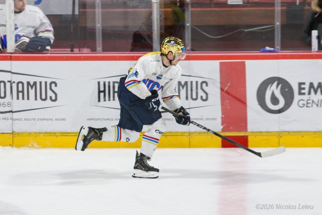 Photo hockey match Amiens  - Nice le 16/01/2026